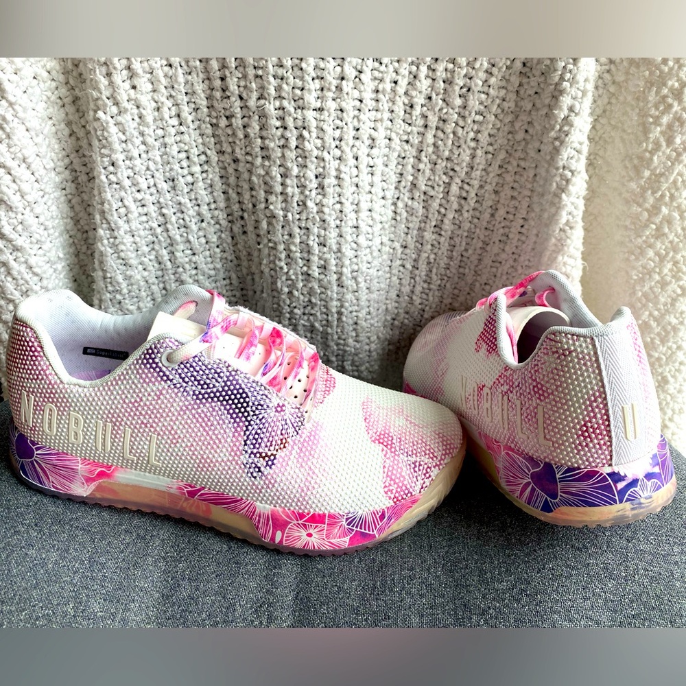 Men’s NOBULL Superfabric floral size 9.5 training shoe